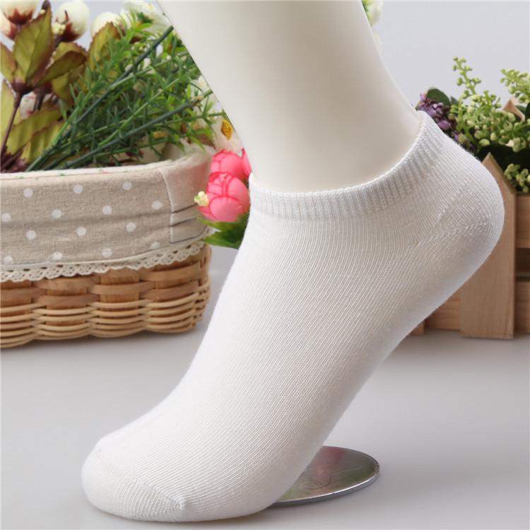 

Women s Socks Candy Color Black White Gray Cotton Soft Short Socks for Lady Girls Japanese Kawaii Cute Harajuku Ankle Sock білий