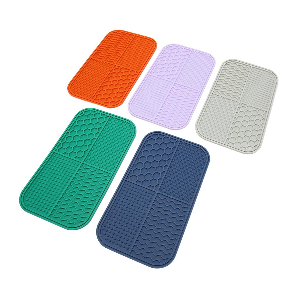 Vantuzlu Evcil Hayvan Yalama Matı Boğulmayı Önler Silikon Yavaş Besleyici Köpek Fıstık Ezmeli Yalama Pedi için