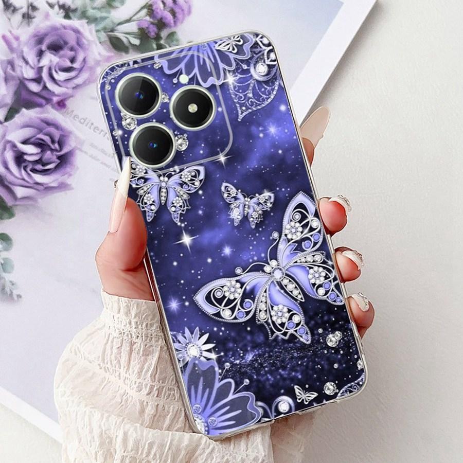 For OPPO Realme C61 C63 Case C 61 RMX3939 New design TPU Soft Silicone Shockproof Coque Funda For RealmeC63 C6 1 Phone Cover