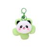 Fun Soft Plush Panda Head Keychain Ideal For Keyrings And Bag Accessories For Kids