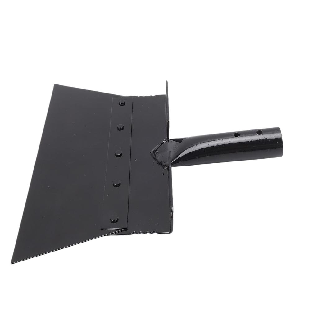 28CM Flat Shovel Head Multifunctional Heavy Duty Steel Scraper Shovel Tool for Garden Cleaning Weeding Snow Removal