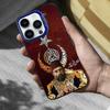 Cool Empire O-Ottoman Phone Case For iPhone 16,15,14,13,12,11,Mini,Pro,SE,XS,MAX Blue Matte Silicone Cover