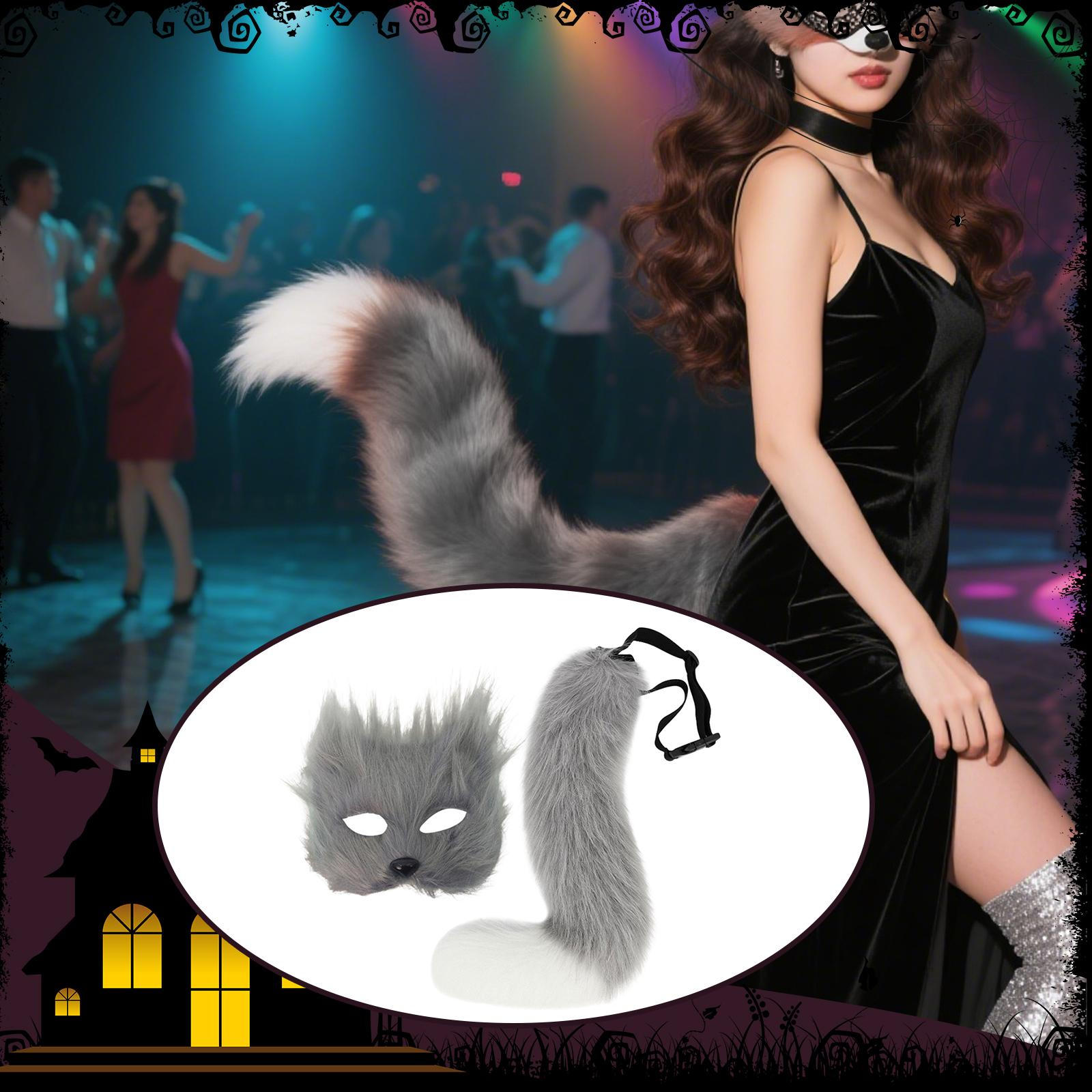 

Tail Animal Cosplay Set for Night Club Party Easter