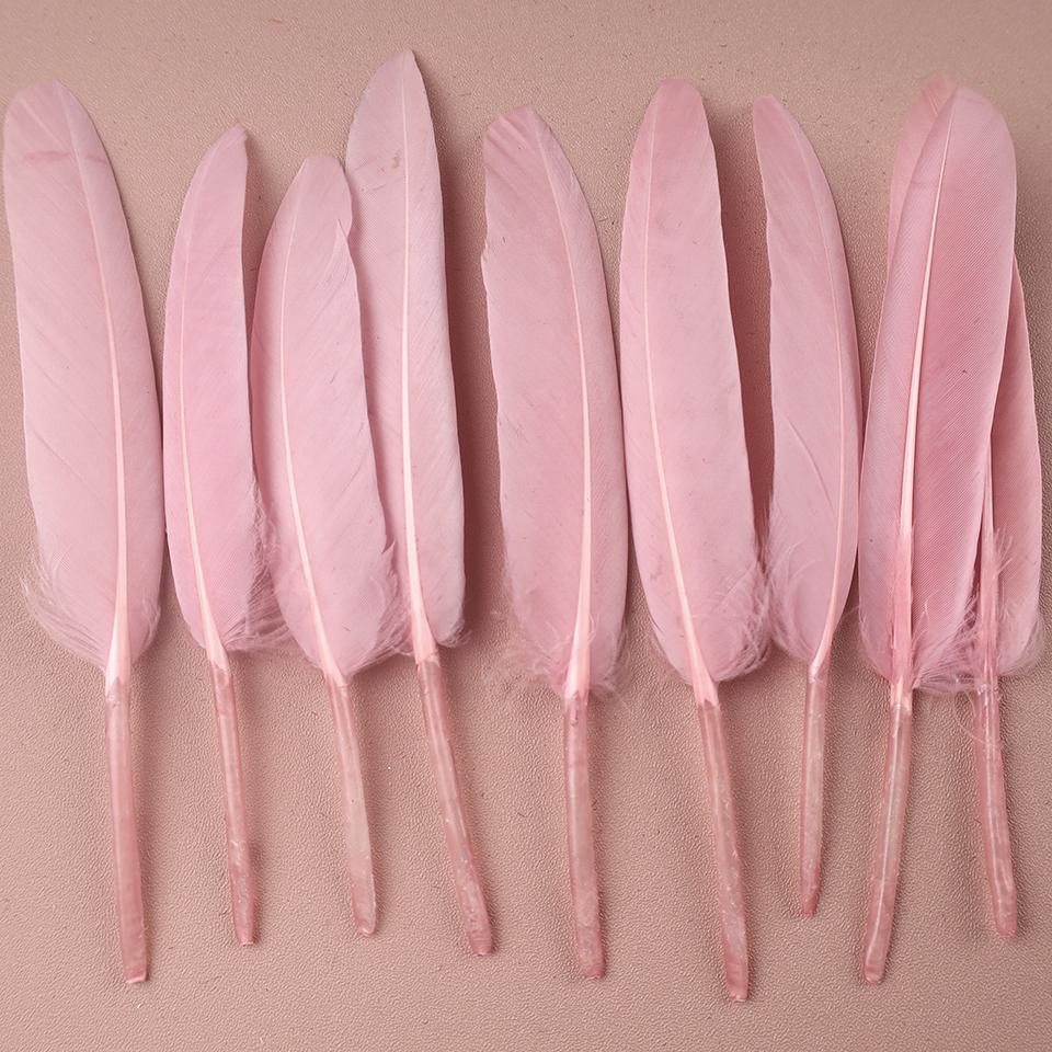 Duck Feathers for Clothes Handicraft Accessories White Golden Black Pink Peacock Goose Feather Plumas Handicraft Article
