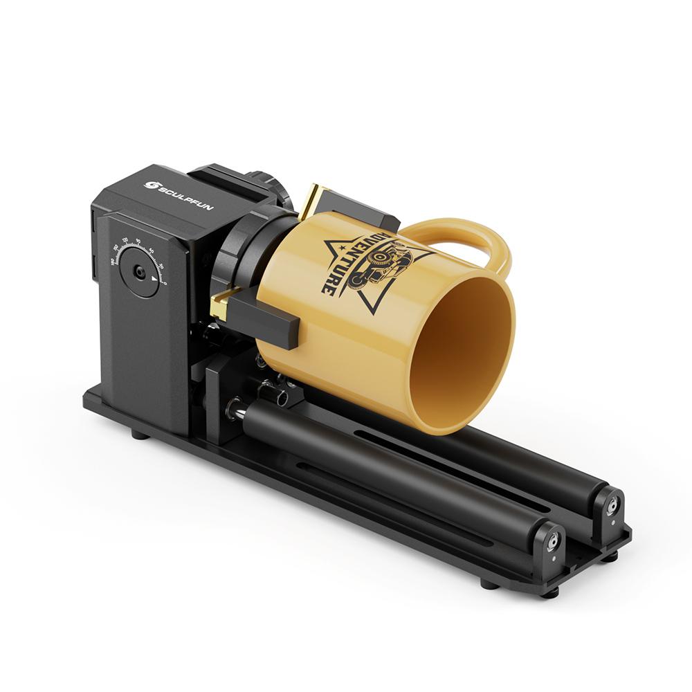 SCULPFUN RA Pro Max 4 in 1 Drehwalze & Spannfutter für S9, S30, S30 Ultra, SF-A9 Lasergravierer