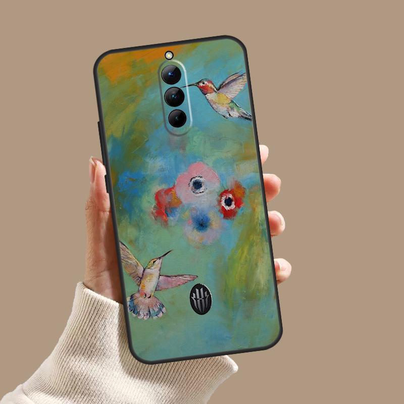 Hummingbird Case For ZTE Nubia Red Magic 10S 9S 8S 8 9 10 11 Pro Plus 6 7 6S 7S Pro 5G 6R 10 Air Cover
