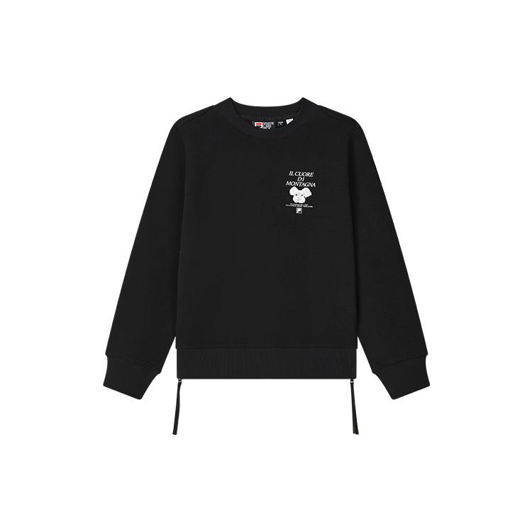 New FILA Sweatshirt Women's Jet Black F11W248202F-BK