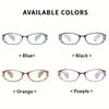8 Pairs Of Light Luxury Trendy Reading Glasses Elegant Printed Ultra Light Frame Neutral Casual Fashion Glasses