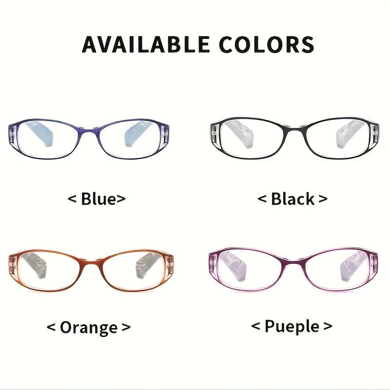 8 Pairs Of Light Luxury Trendy Reading Glasses Elegant Printed Ultra Light Frame Neutral Casual Fashion Glasses