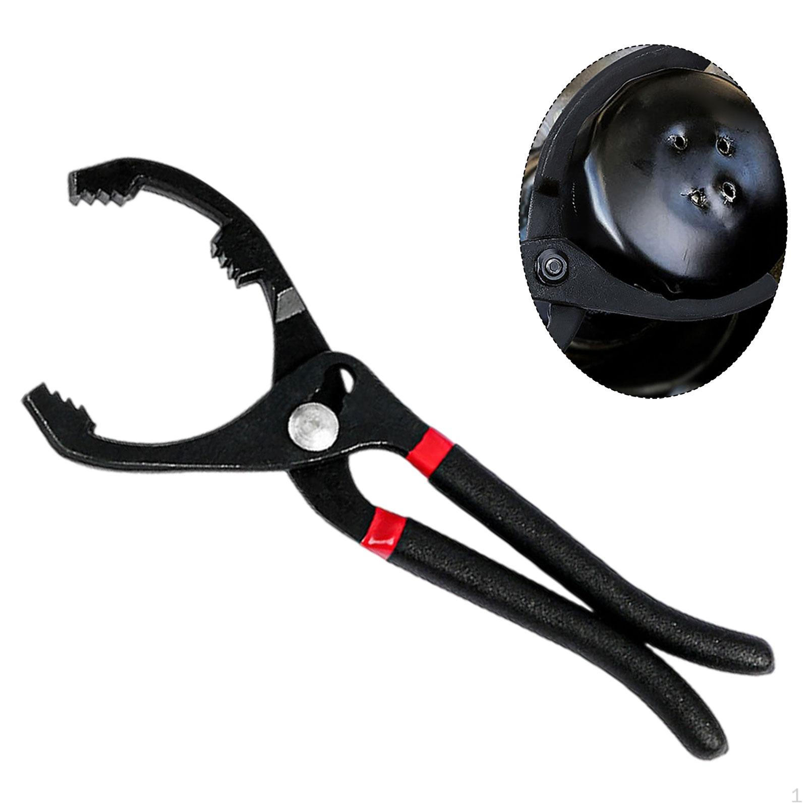 

Filter Plier Accessory for Cars Trucks High Hardness Portable Sturdy Maintenance Hand Tool 10 Inch