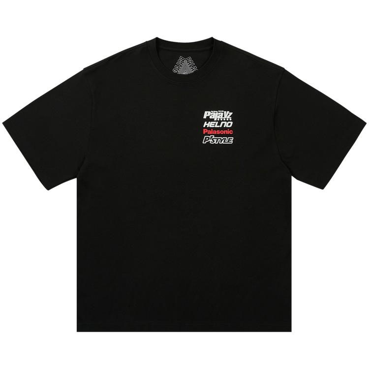 

Palace Racey T-Shirt Black Unisex Tops P28TS120 L