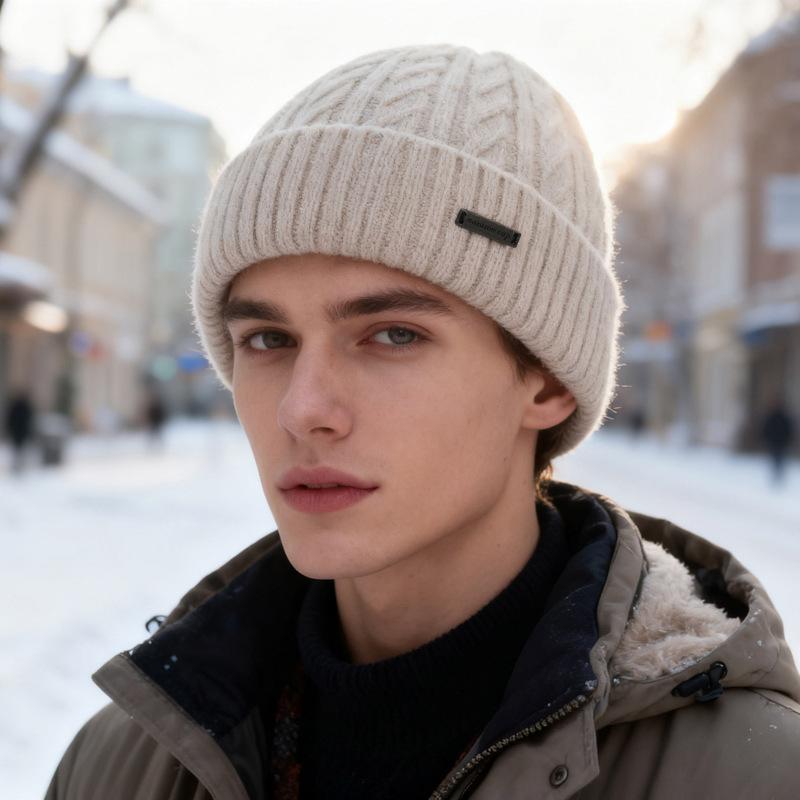 Autumn Winter Windproof Warm Hat Knitted Hat Knitted Hat Outdoor Sports Hat