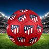 Atletico Madrid Print Size 5 Soccer Ball, PU Wear Resistant Football for Match Training and Daily Practice, Birthday Gift for Soccer Fans