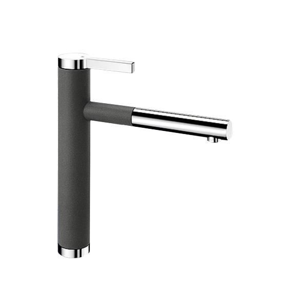 Mitigeur Blanco Linee-S Silgranit - Blanc - Évier - Monotrou