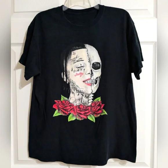 Редкая музыкальная футболка Lil Skies Все размеры от S до 5XL SE262 БЕСПЛАТНАЯ ДОСТАВКА Унисекс XXXL