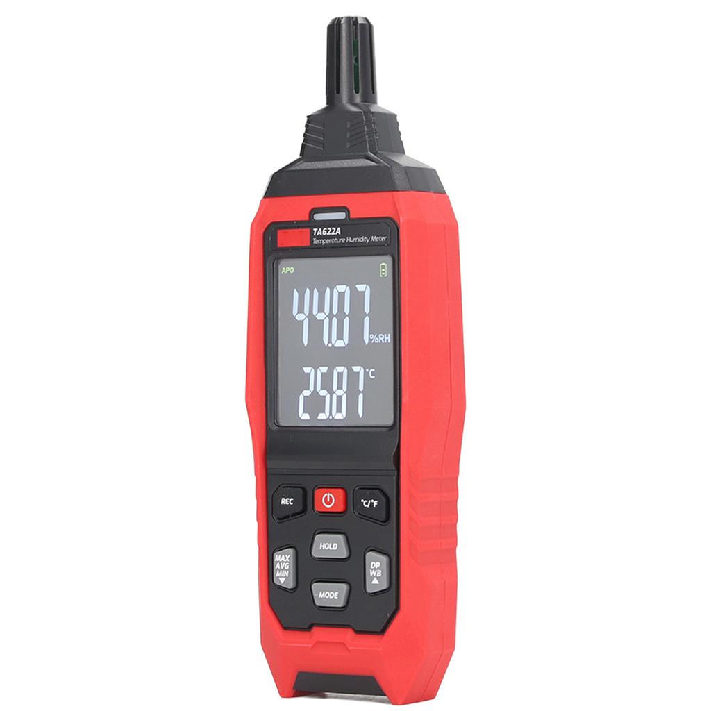 Digitales Feuchte-Temperatur-Messgerät Hygrometer LCD-Anzeige Luft Taupunkt Feuchtkugeltemperatur Tester