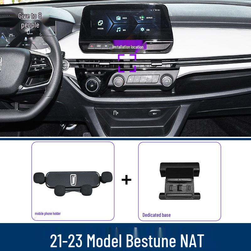 

Phone Holder for Bestune NAT 2021-2023 Models, Car Navigation Mount Accessory Custom
