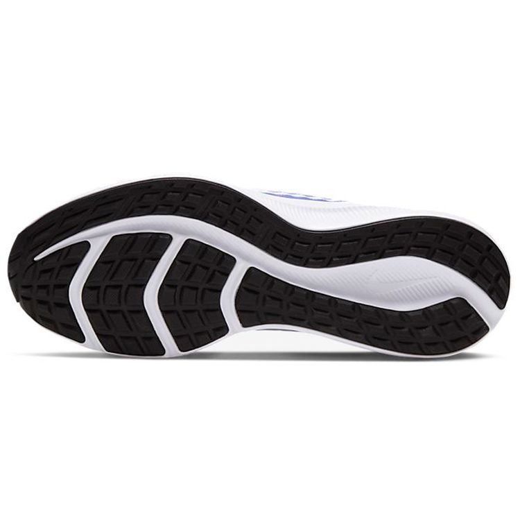 Nike Downshifter 10 Comfortable Shock Absorption Non-Slip Wear-Resistant Breathable Low-Top Running Shoes Kids Sneakers Blue White CJ2066-500