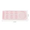 1 Stück Nail Art Palette, Künstliche Nagelspitzen, Farbmischen, Zeichnen, Palette, Gelpolitur, Display, Regal, Maniküre-Werkzeug, Nagel-Dekoration, Aufbewahrung