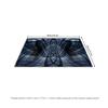 Tuniu Abstract Warp Geometric Irregular Rug Floor Mat for Living Room Bedroom Kitchen Decor