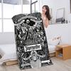 Cartello Metallico Classico Jagermeister Telo in Microfibra Asciugatura Rapida Asciugamani da Spiaggia Coperta Telo Coperta da Piscina Super Assorbente Oversize