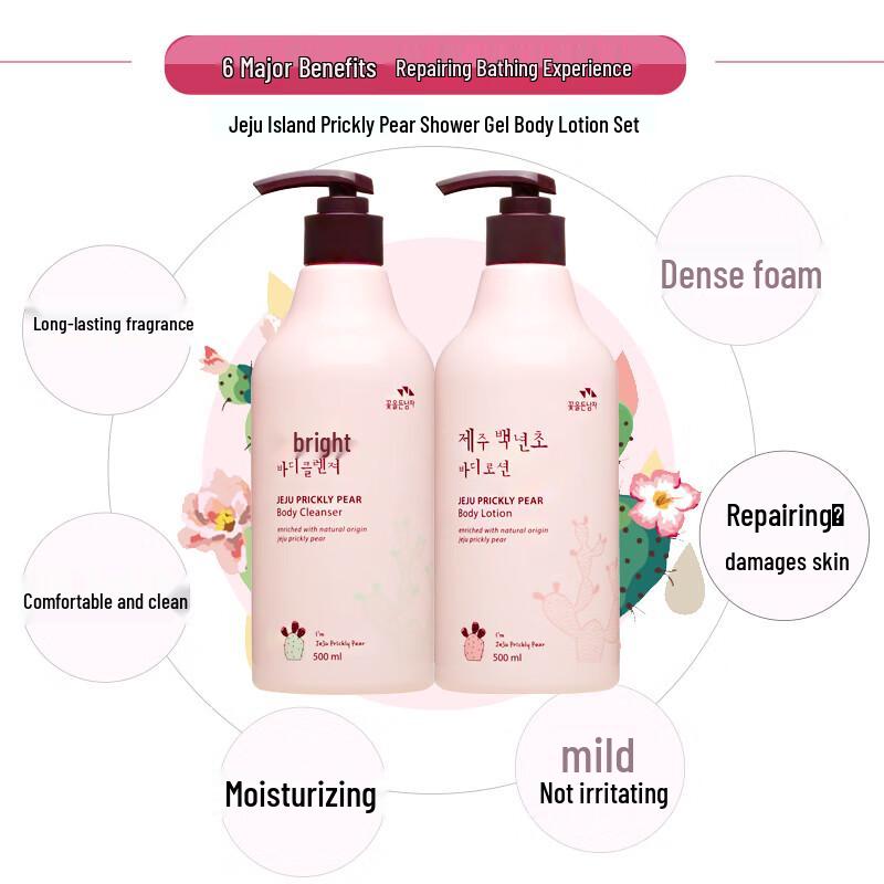 SOMANG Jeju Cactus Body Care Set