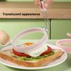 Silicone Egg Ring Silicone Egg Cooker Ring Nonstick Fried Egg Ring Molds Multi-function Portable Creative For Cooking DIY Tool