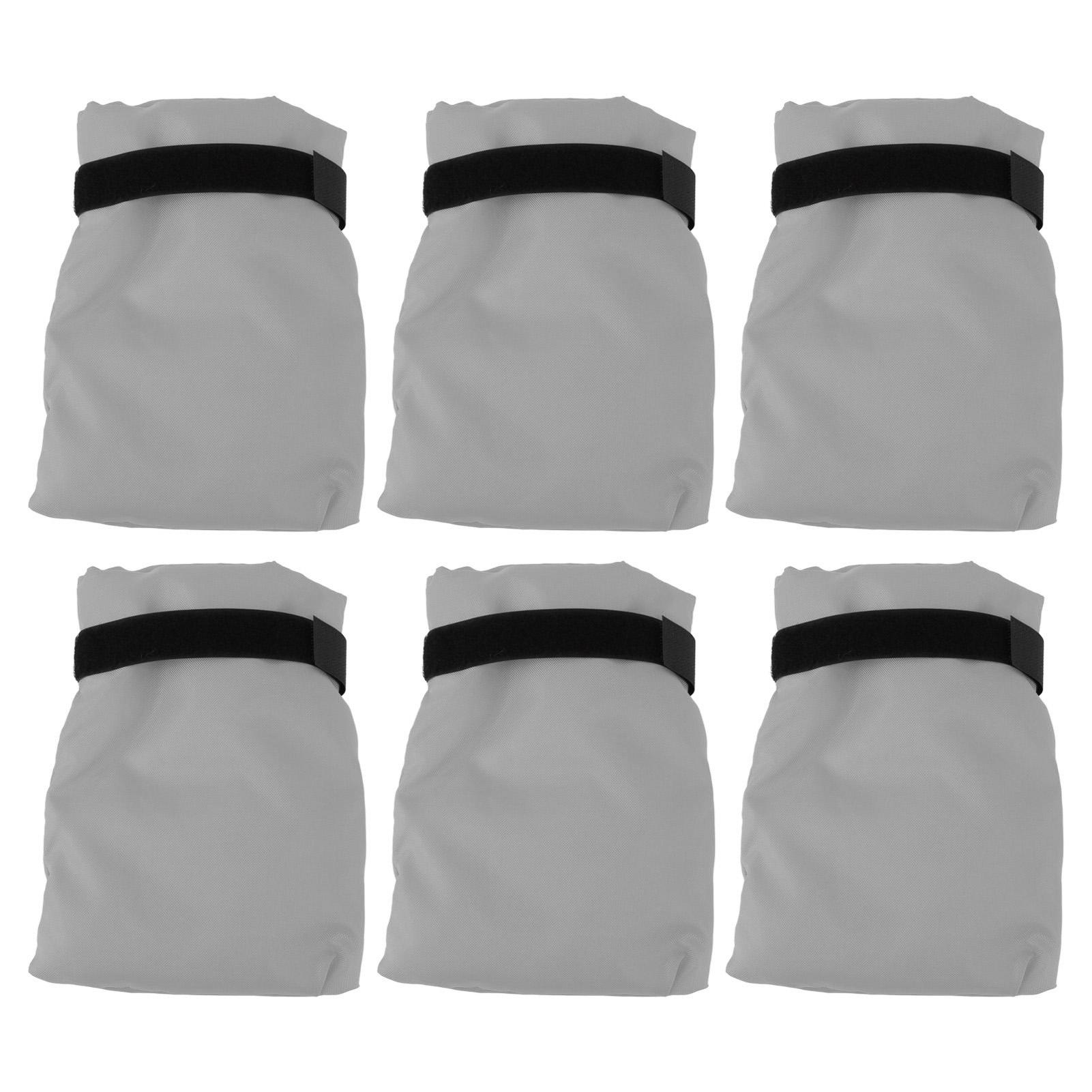 6pcs Tap Cover Thickened Freeze Protection Frost Protection Waterproof Outdoor Faucet Cover for Winter