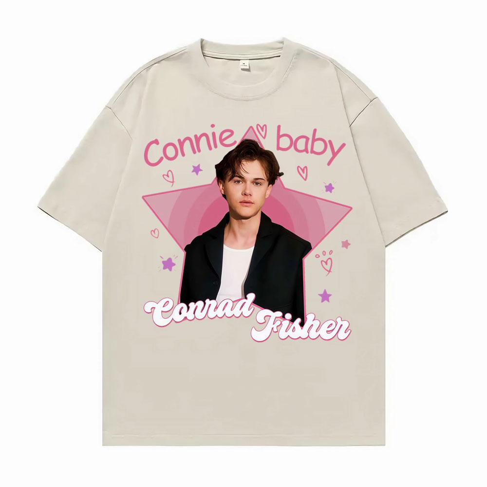 Team Conrad Fisher Connie Baby Graphics T Shirts Men Women Fashion Harajuku Fashion T Shirt Vintage Summer High Quality Tshirts