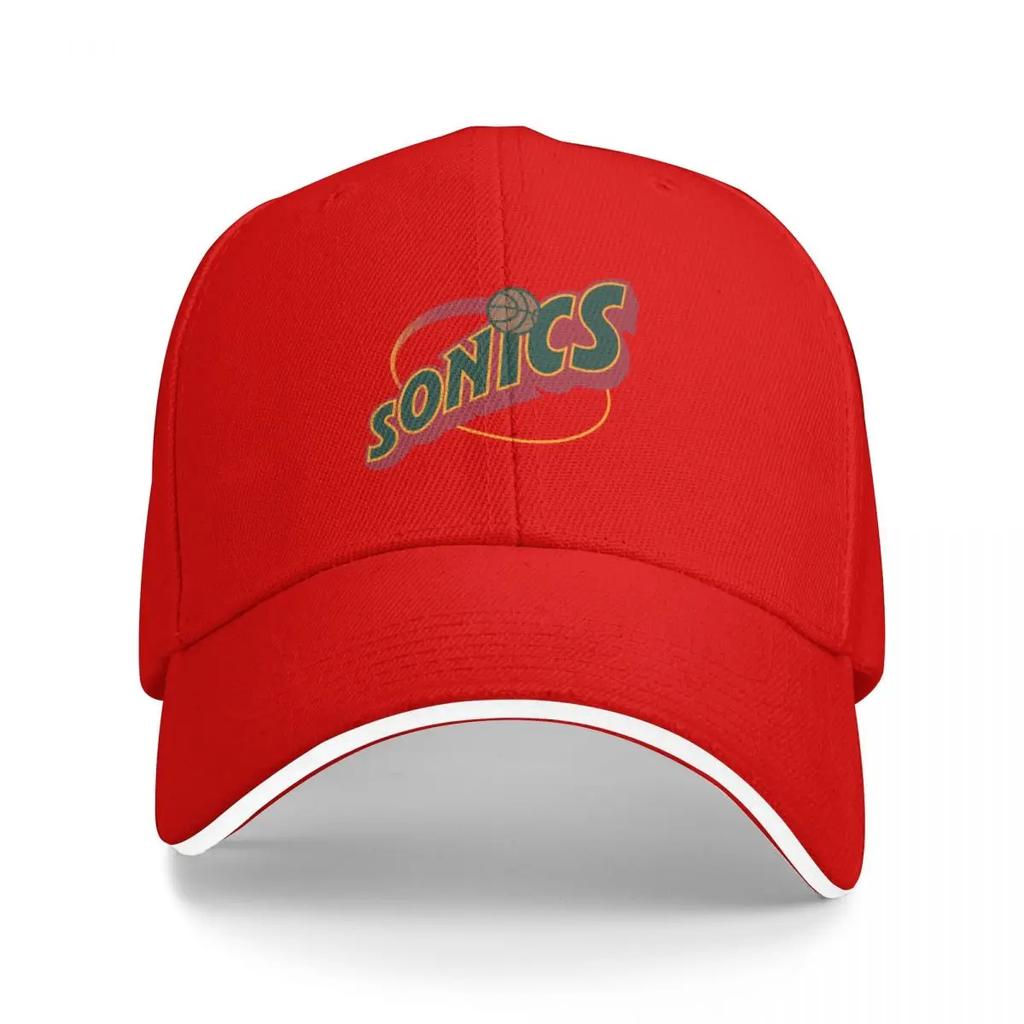 Supersonicsseattle Baseball Cap Beach Golf Hat Genuine Snapback Cap Streetwear Unisexs Tennis Womens