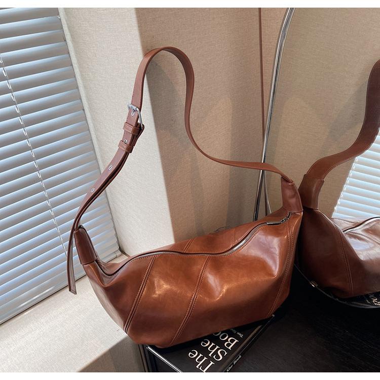 Casual Texture Large-capacity Bag Autumn New Niche Trend Women's Shoulder Dumpling Bag