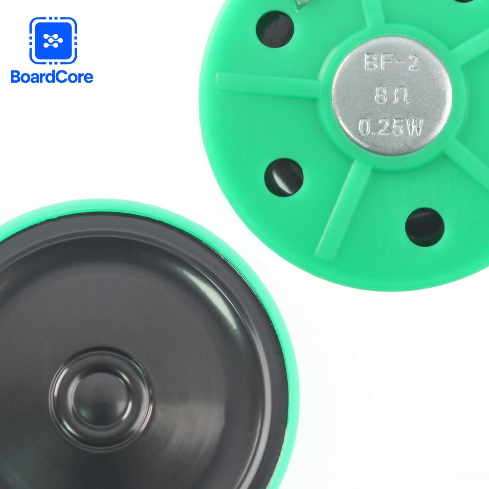 

5 шт. Динамик диаметром 40 мм 8 Ом 0,25 Вт Пластиковый корпус Внутренний магнит 40 мм×5 мм 8 Ом 0,25 Вт Громкоговоритель для игрушечного автомобиля, гудок 40mm-0.25W8R