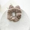 Plush Rubber Band Cat Ear Shaped Hair Band Cute Hair Tie