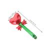 50 Pcs Handheld Inflatable Love Stick Balloons for Valentine's Day Aluminum Film Decoration Foil Bulk Happy Valentines