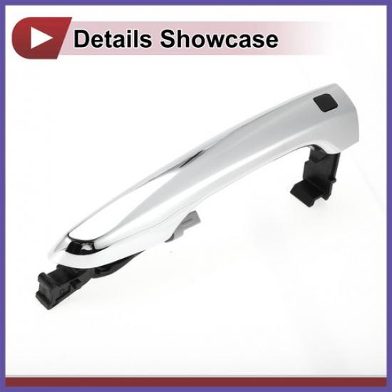 Car Door Handles Grip for Hyundai Elantra Front Left 82651F2210 Silver Tone