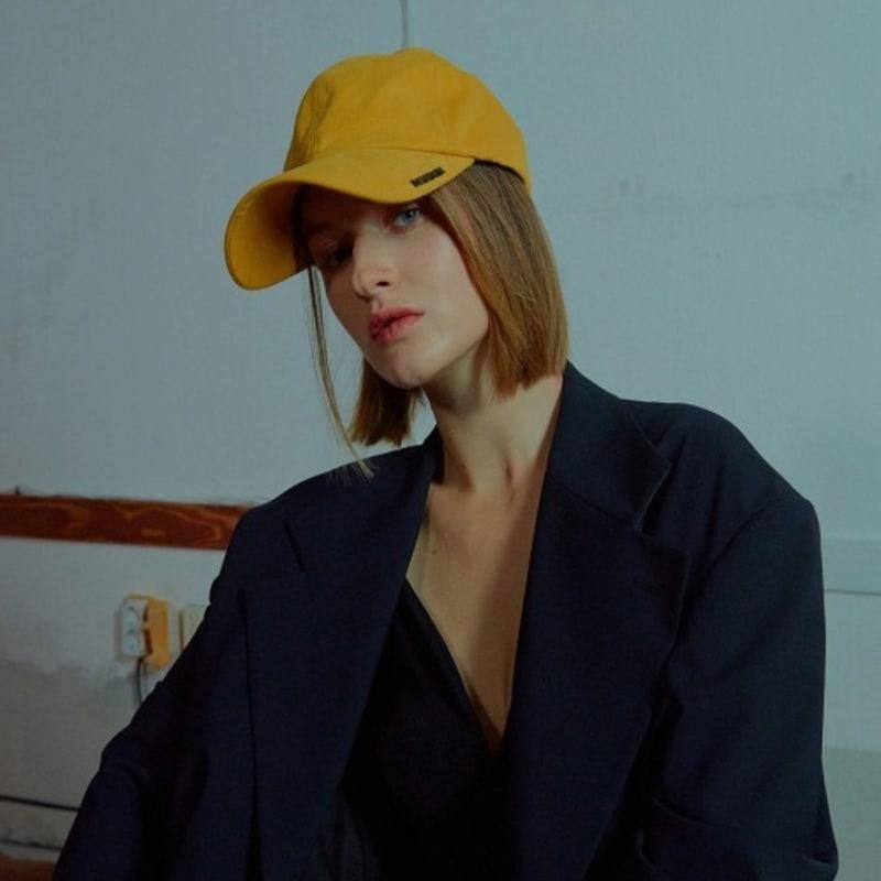 MUDIDI Mudidi basic ball cap 001 Yellow