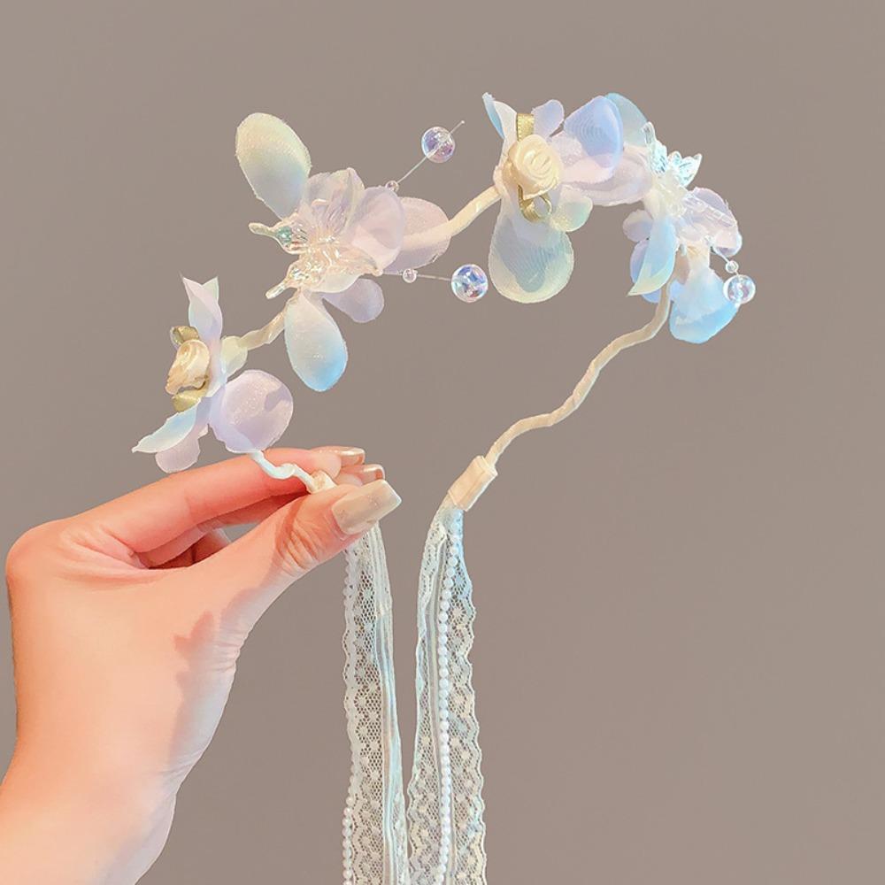 

Cute Ribbon Hairbands Butterfly Children Headband New Princess Hair Hoop for Girls Style 2