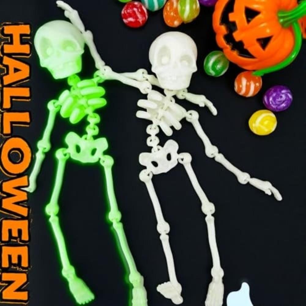 Poseable Skeleton Refrigerator Magnets Movable Joints Decorative Magnets  Office Decor