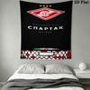 Spartak Moscow Brave Wall Hanging Printed Fabric Blanket Decorative Tapestries for Bedroom Living Room Home Decor