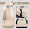 Cartoon Faux Leather Car Seat Covers for SUV Pick-up Truck Sedan Universal Breathable Anti-Slip Driver Seat Cushion  (Full Seat)