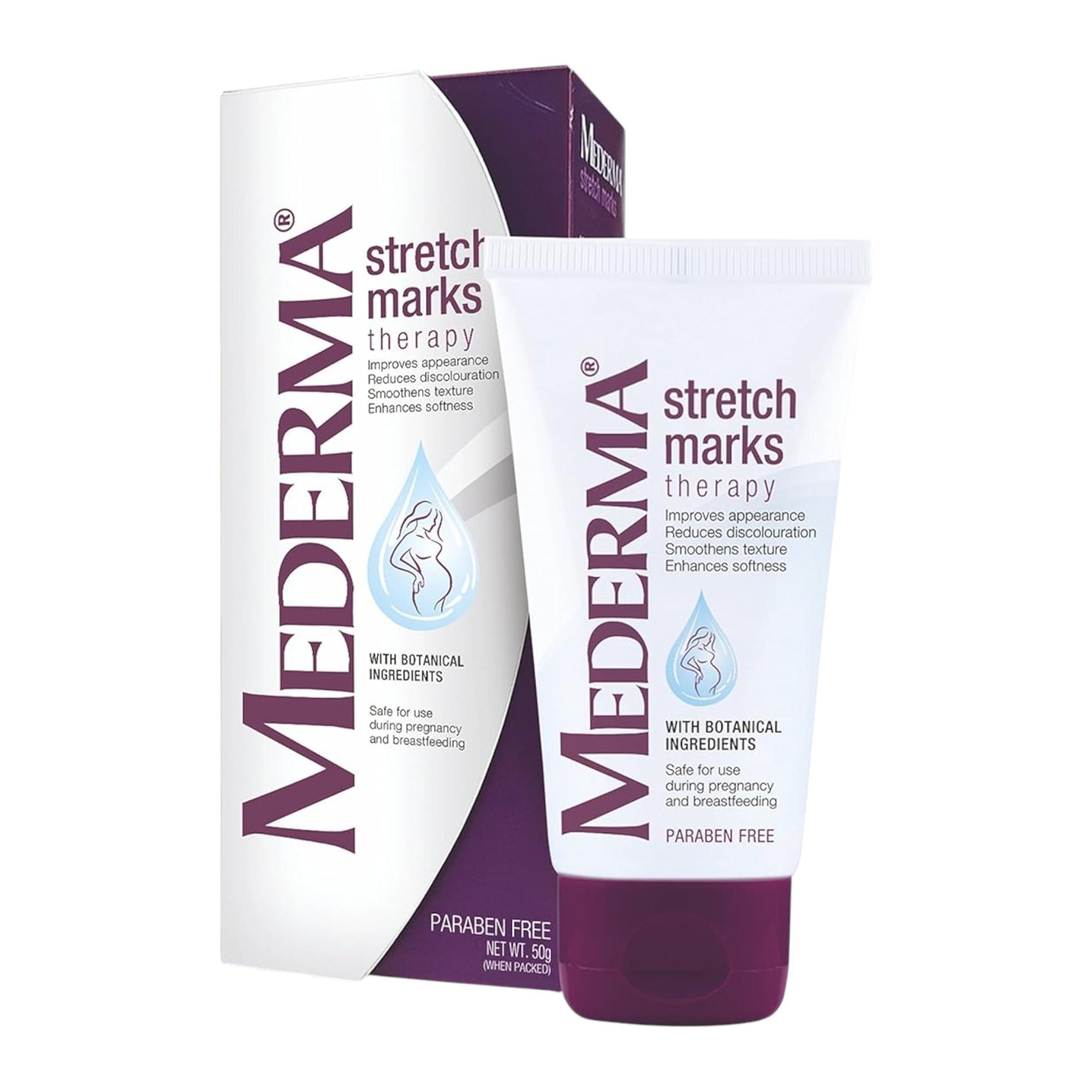 

Mederma Stretch Marks Therapy Cream 50g Pack of 1 Hydrating Non-Greasy Body Lotion for Smooth Skin