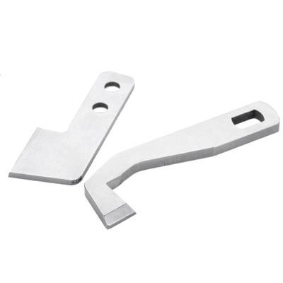 Metalowe ostrze górne i dolne noża do maszyny do szycia G1075+G1076 dla Babylock Ściegarka BL480A Diana Elna Husqvarna Pfaff Singer 14T957DS
