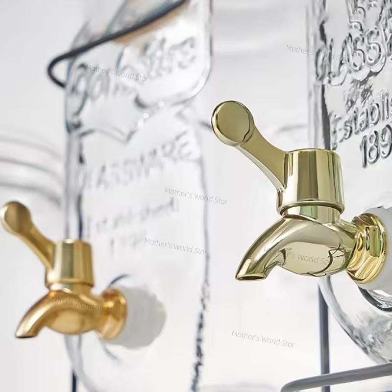 New 12mm Leak Proof Faucet Water Tap Glass Wine Bottle Jar Barrel Water Tank Faucet with Filter Wine Valve Water Dispense