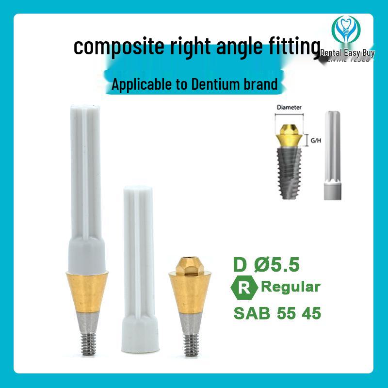 Dentium Composite Right Angle Base Abutment Implant Healing Screwdriver