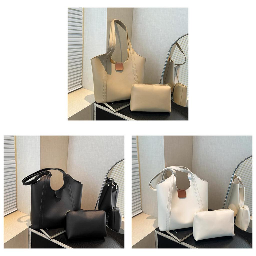 Sac Seau en PU à Fermeture Magnétique pour Usage Quotidien Mode Femme