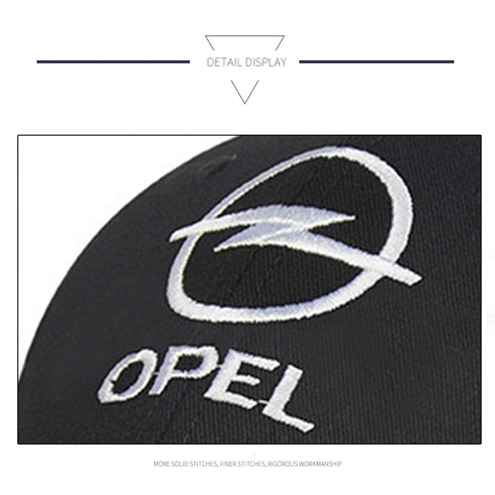 Add Cotton Car Embroidered Baseball Cap Vintage Sun Protection Face Smaller Peaked Hat Sun Hat For Opel Astra G H J Insignia