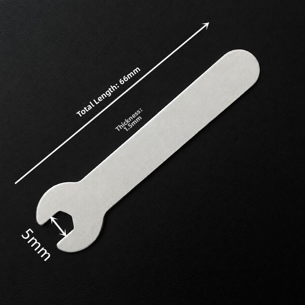 4-14mm Opening Open End Wrench Multifunctional Small Wrench Repair Wrench  for Bathroom Repair