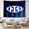 1PC Inter FC Crest Printed Tapestry Room Decoration Wall Hanging for Living Room Bedroom, dormitory, Birthday and Christmas gifts