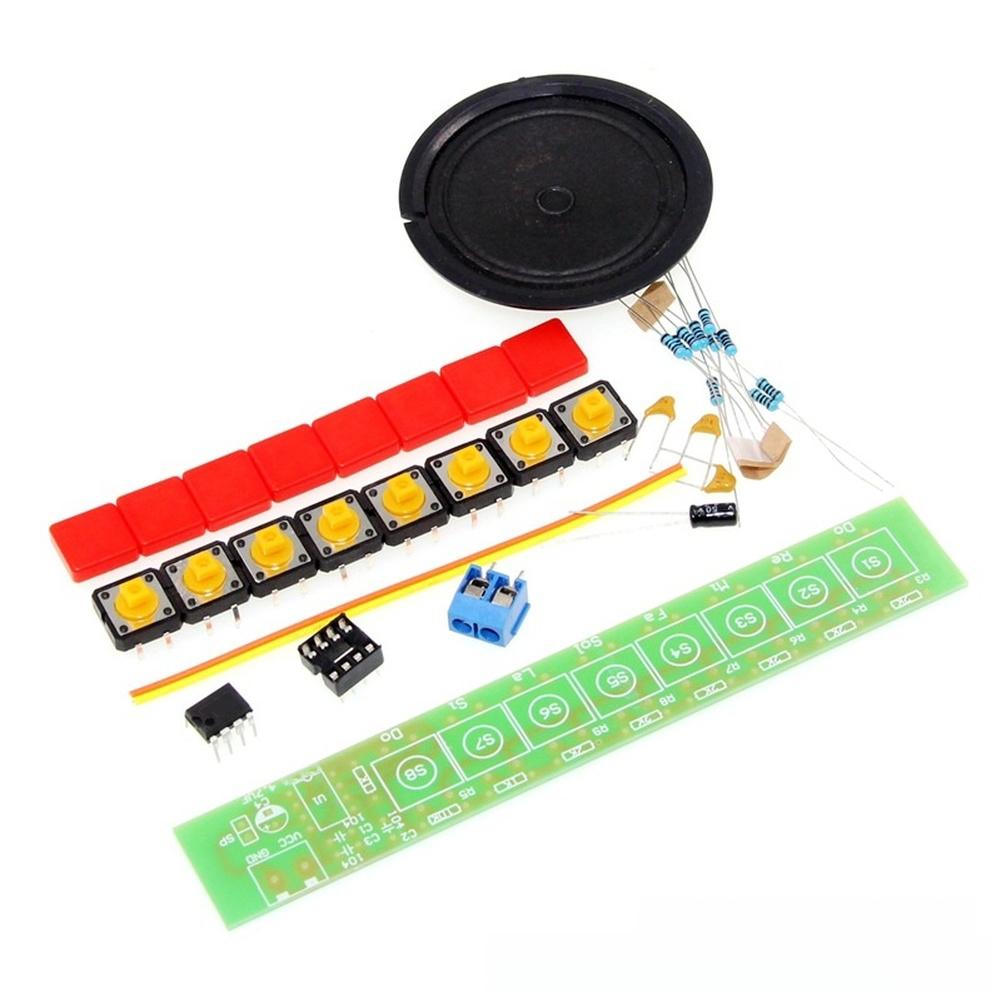 Electric Piano Organ Module Kit For NE555 Component Electronics Electric Piano Organ Module For DIY Solder Kit
