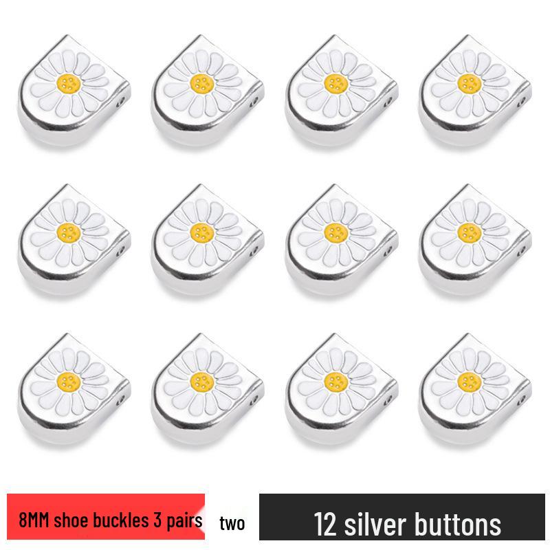 Elastic No-Tie Shoelace Buckle - White Flat for Men, Women, Kids